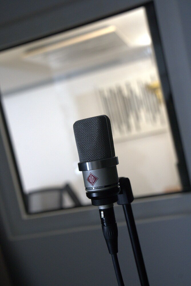 Cabina de grabación vocal